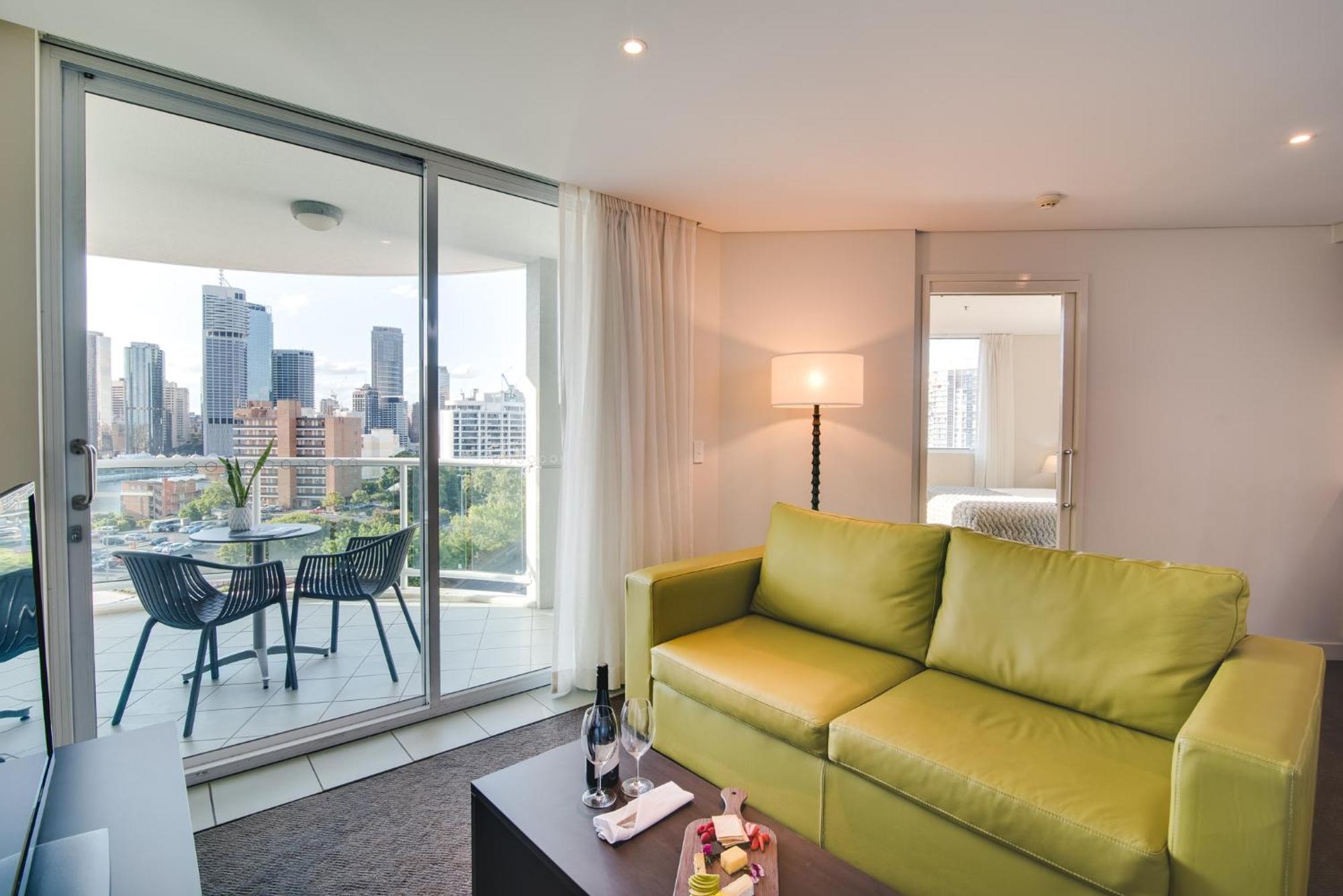 The Point Brisbane Hotel Экстерьер фото Living room